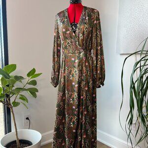 Scotch and Soda Maxi Wrap Dress